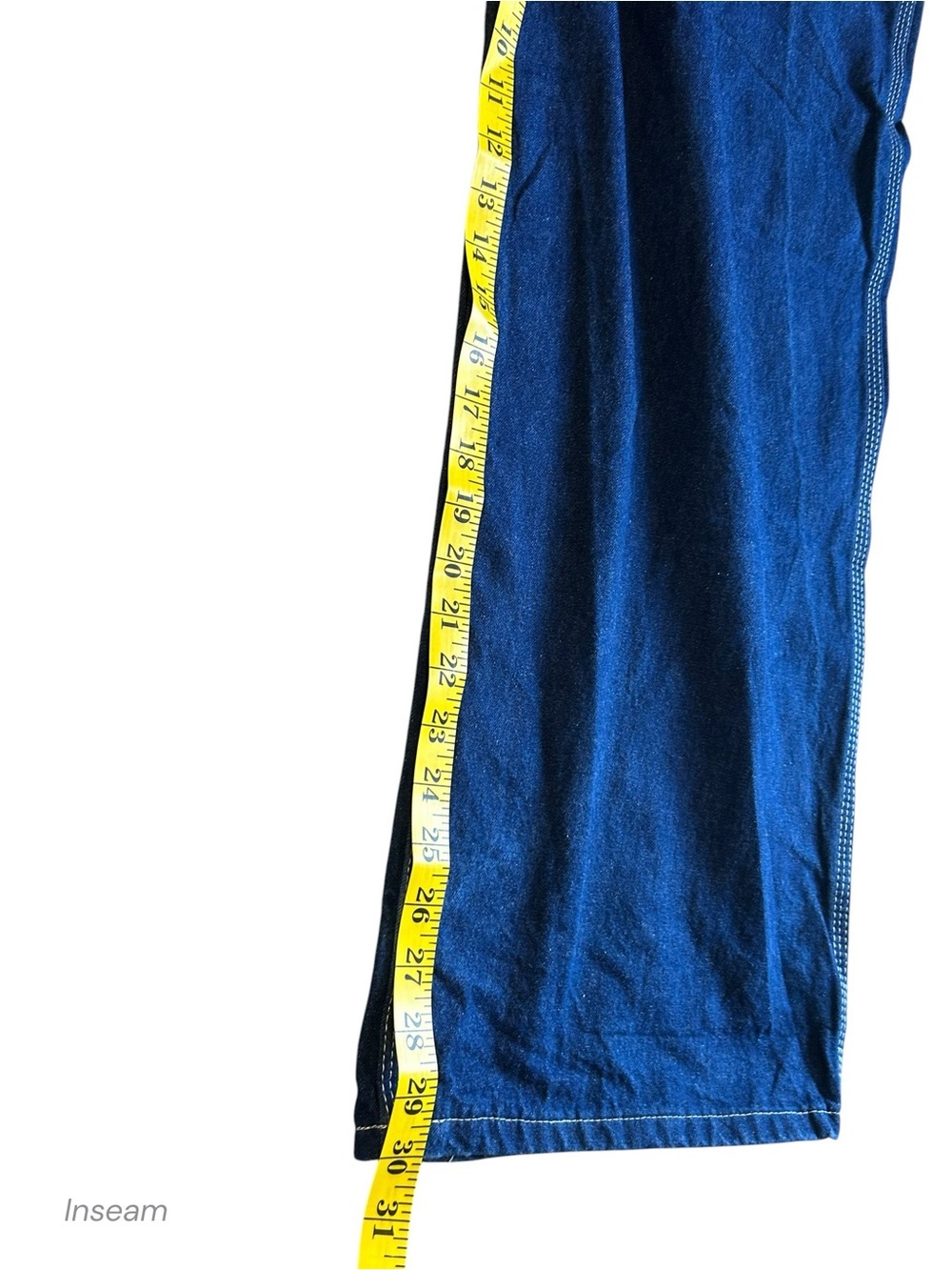 Dickies Denim Bib Overalls Carpenter Workwear Blue Men’s 40x30 - Picture 13 of 16